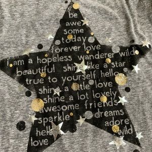 BE AWESOME TODAY shirt for girls, NWT, size 7/8